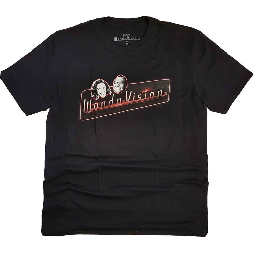 Wanda Vision Color WandaVision – WandaVision Red Logo (Negra) (Camiseta)