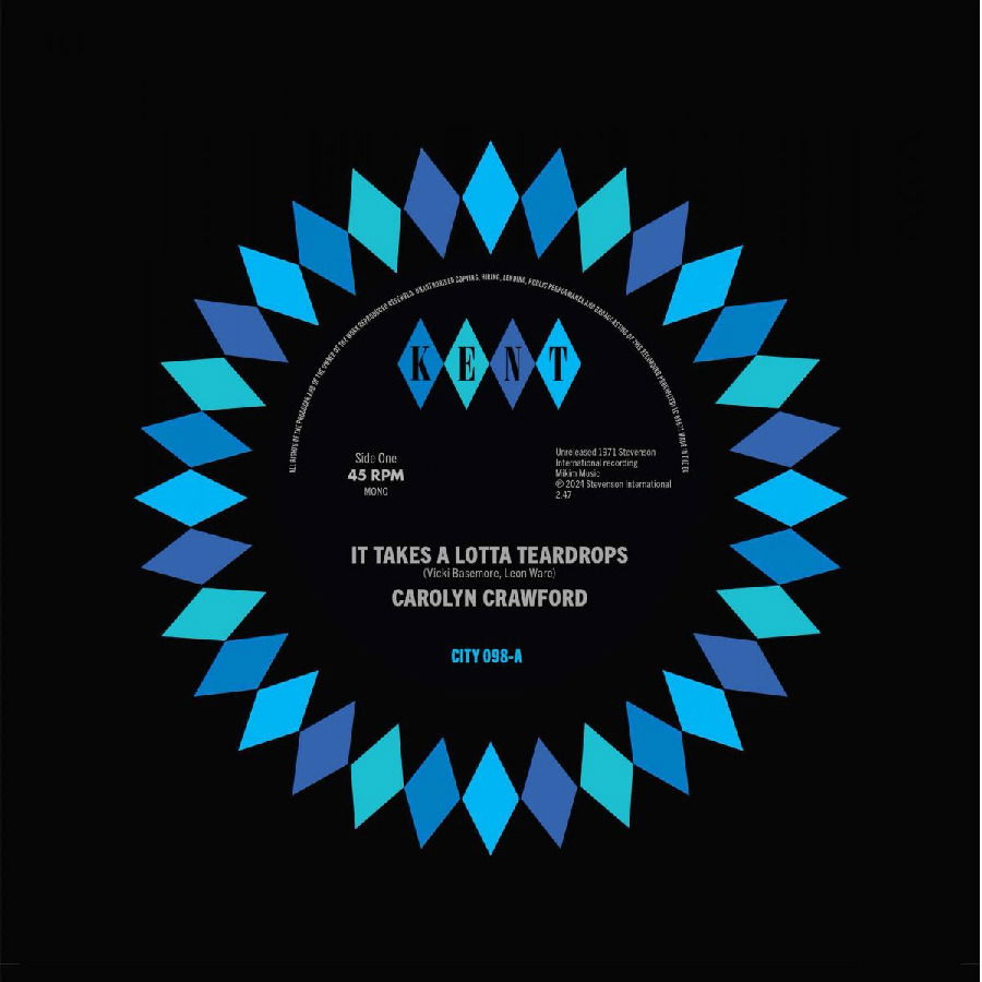 Vinyl Carolyn Crawford - 7-IT TAKES A LOTTA TEARDROPS / I M IN LOVE
