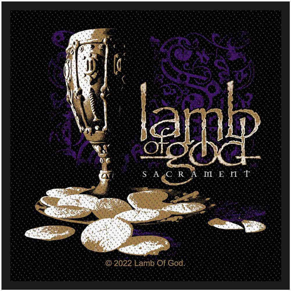 Nažehlovačka Lamb of God - Sacrament