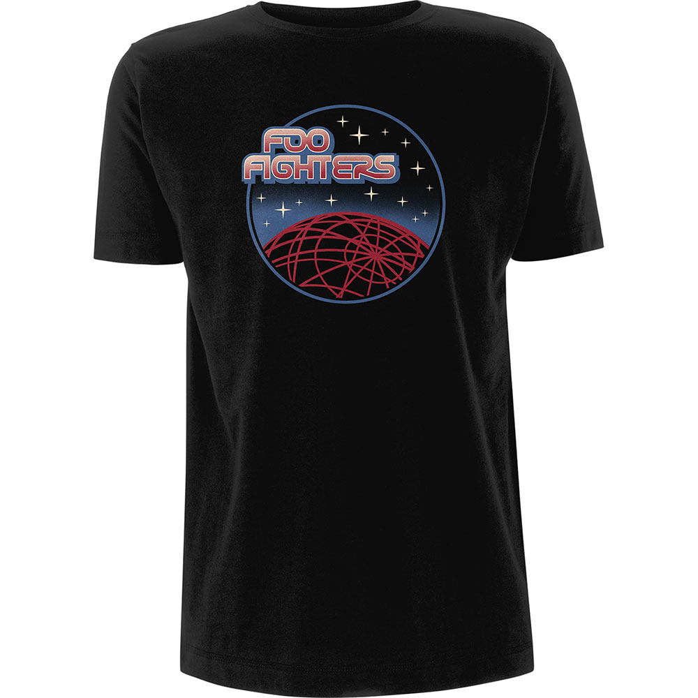 Tričko Foo Fighters - Vector Space, Unisex,Čierna,XXL