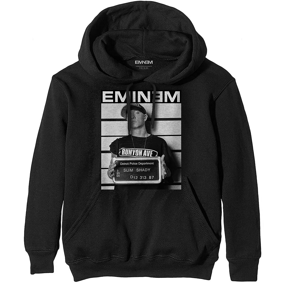 Mikina Eminem - Arrest, Unisex,Čierna,XXL