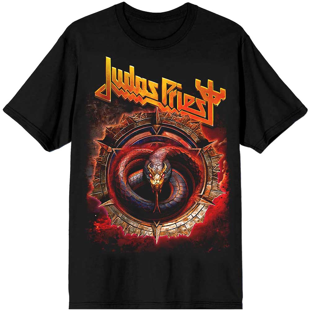 Tričko Judas Priest - The Serpent, Unisex,Čierna,XXL