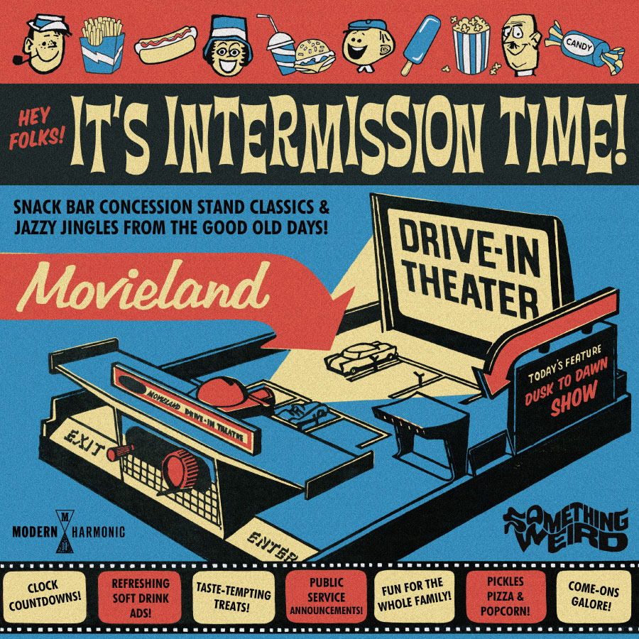 CD Something Weird - HEY FOLKS! IT'S INTERMISSION TIME!