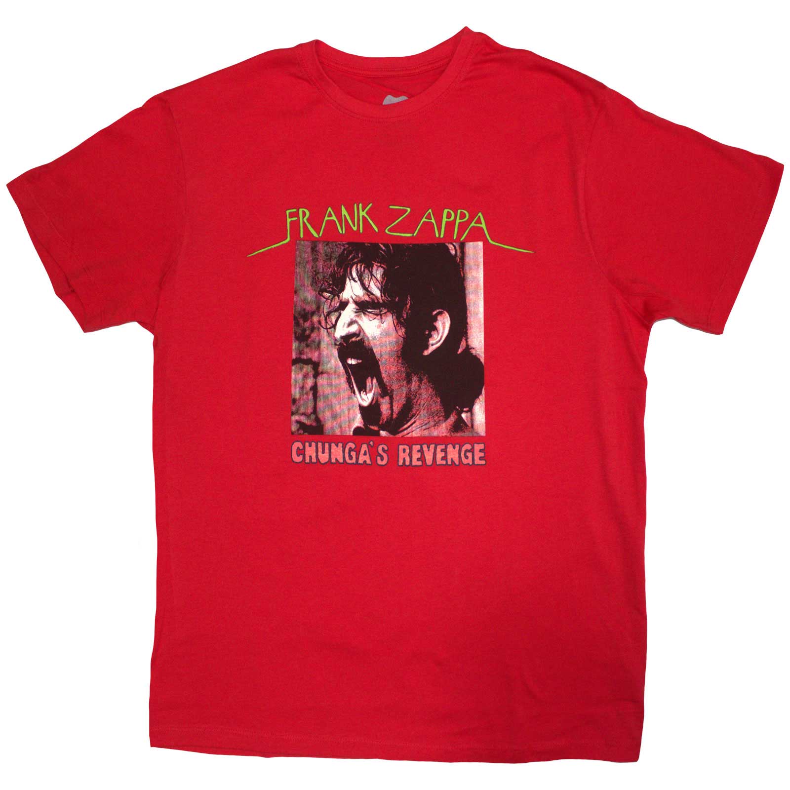 Tričko Frank Zappa - Chunga's Revenge, Unisex,Červená,3XL