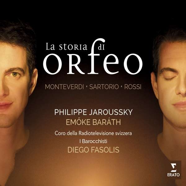 CD Philippe Jaroussky - MONTEVERDI, ROSSI, SARTORIO: LA STORIA DI ORFEO