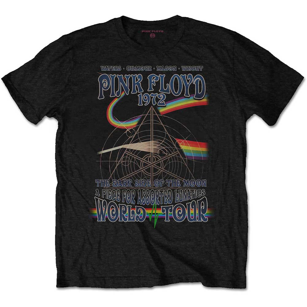 Tričko Pink Floyd - Assorted Lunatics, Unisex,Čierna,XXL