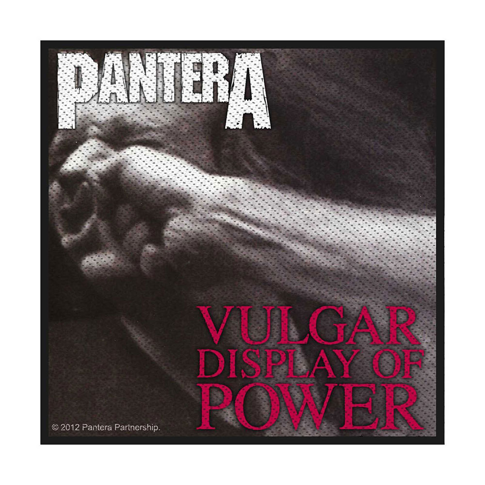 Nažehlovačka Pantera - Vulgar Display Of Power