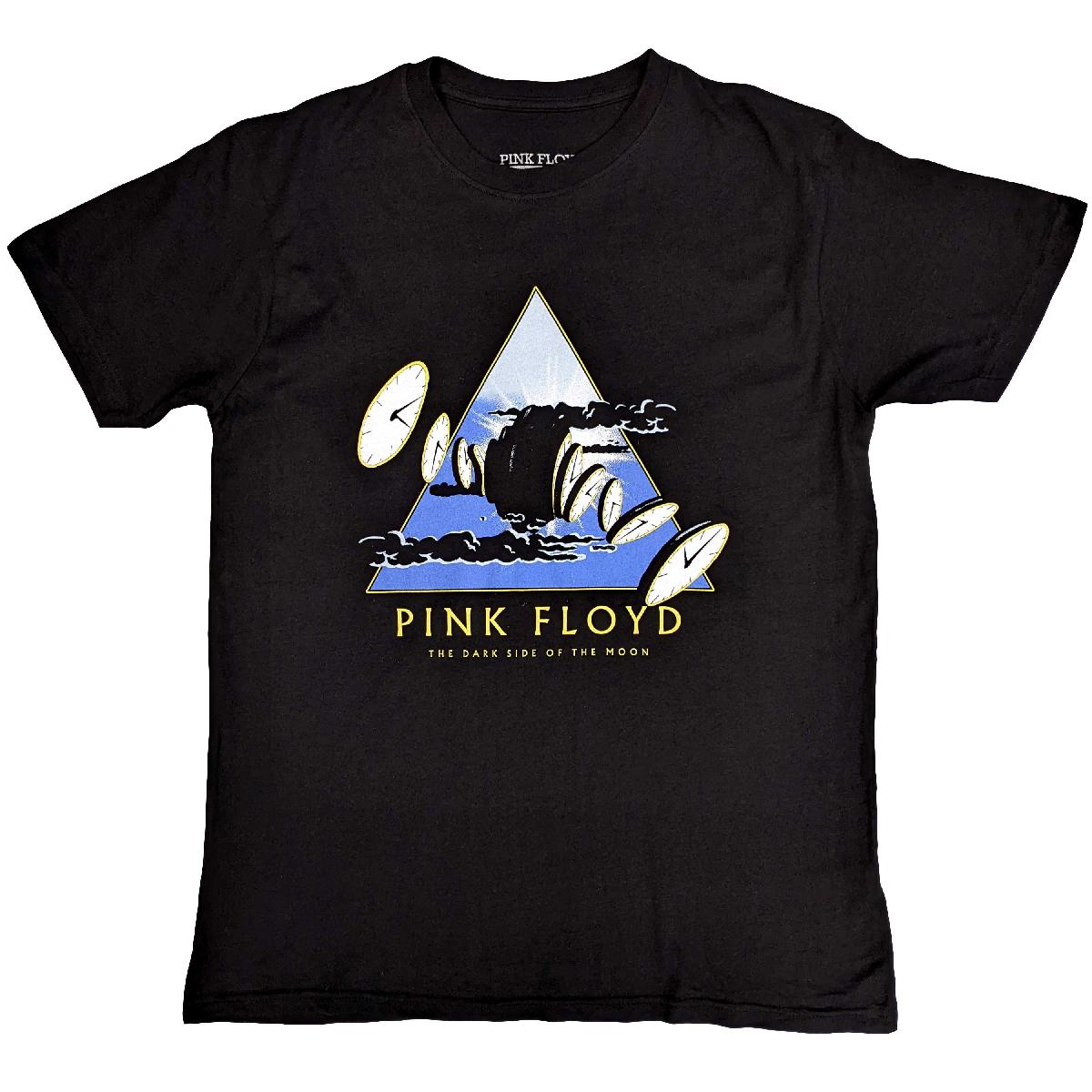 Tričko Pink Floyd - Melting Clocks, Unisex,Čierna,L