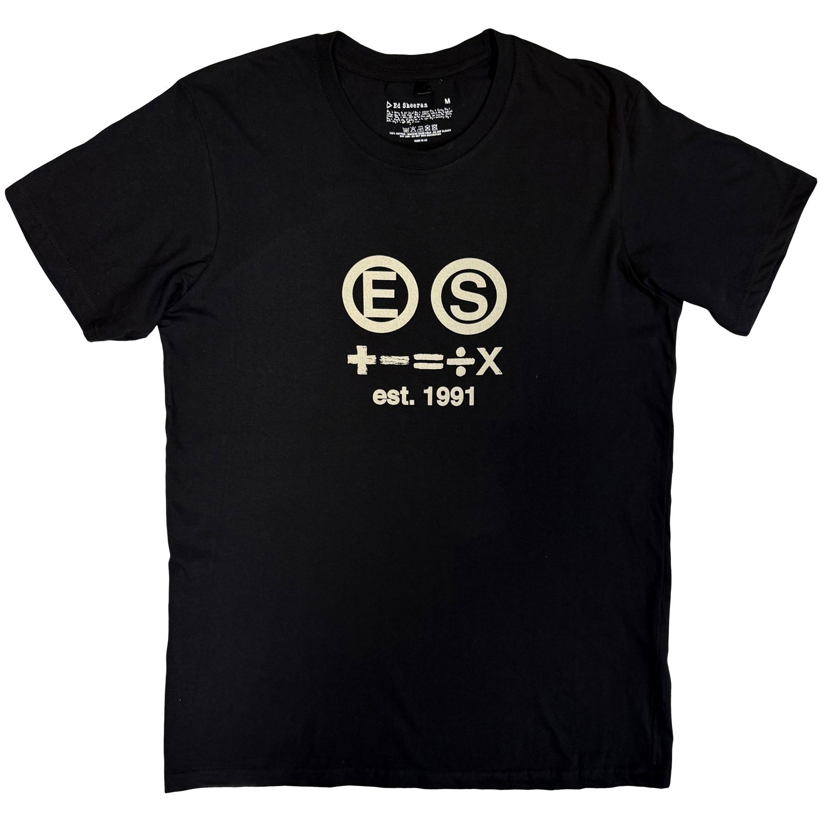 Tričko Ed Sheeran - Albums, Unisex,Čierna,XXL