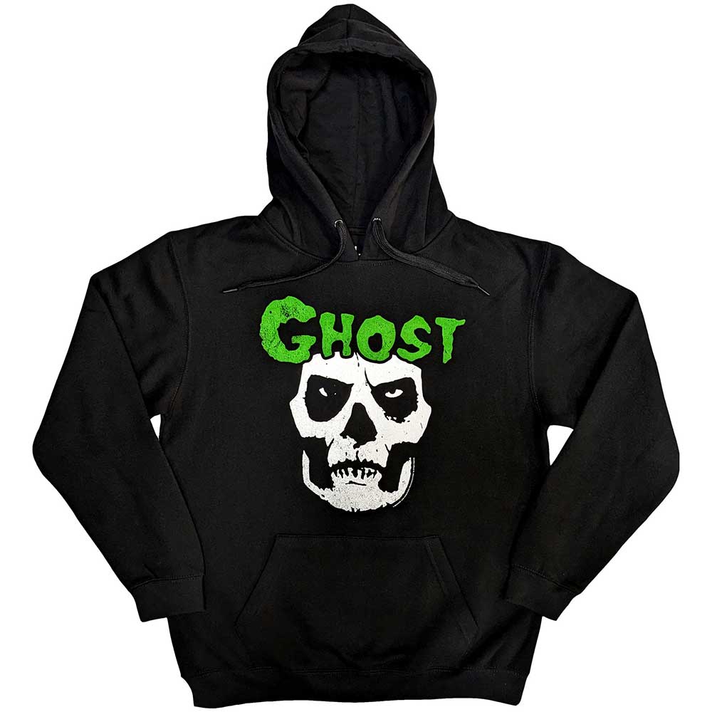 Mikina Ghost - Skull, Unisex,Čierna,XXL