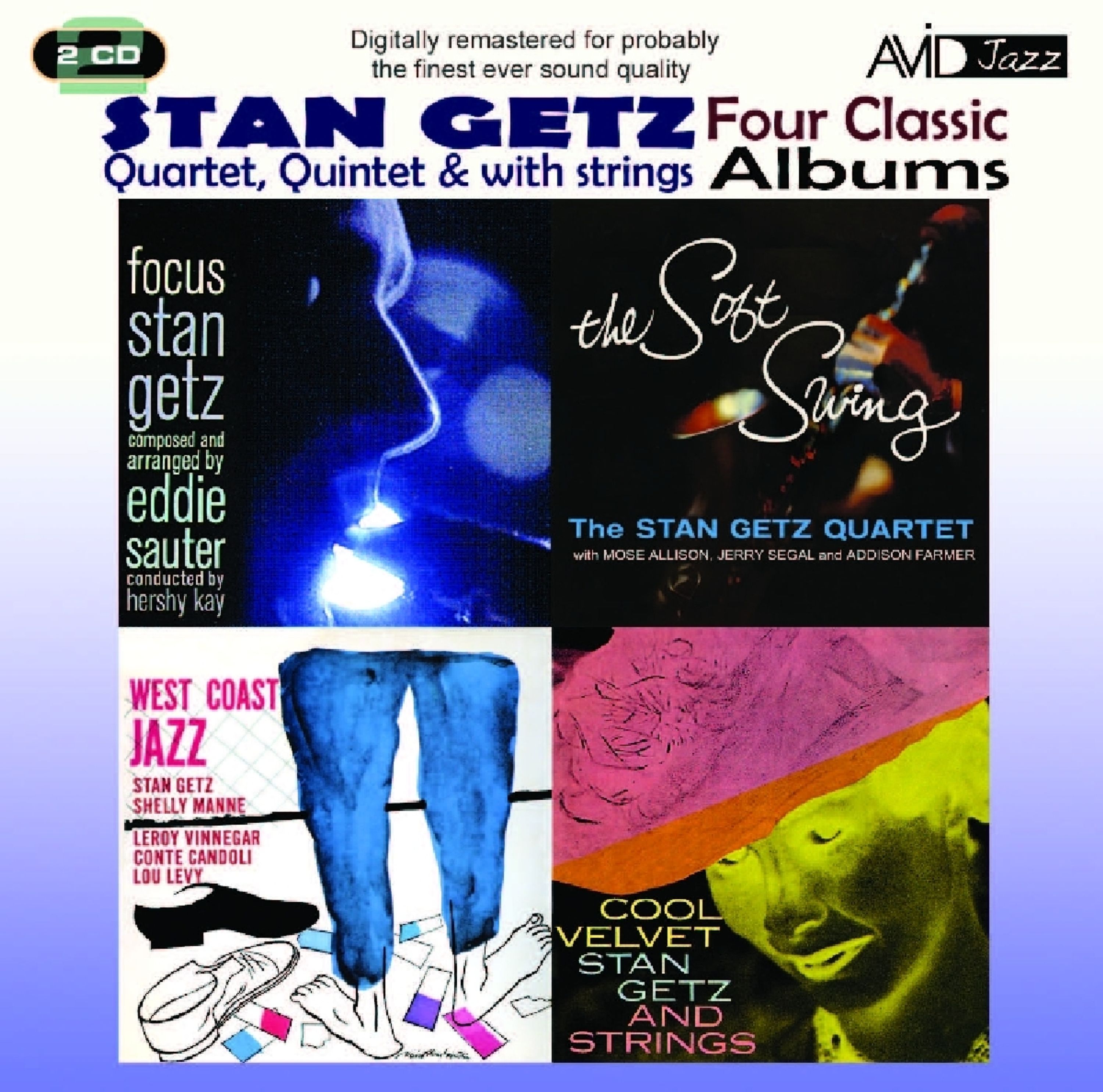CD Stan Getz - GETZ, STAN - FOUR CLASSIC ALBUMS