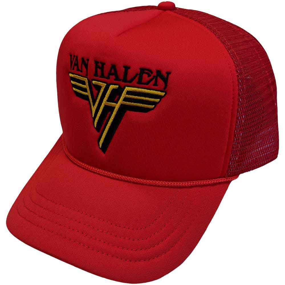 Šiltovka Van Halen - Text & Yellow Logo, Unisex,Multicolor,Univerzálna