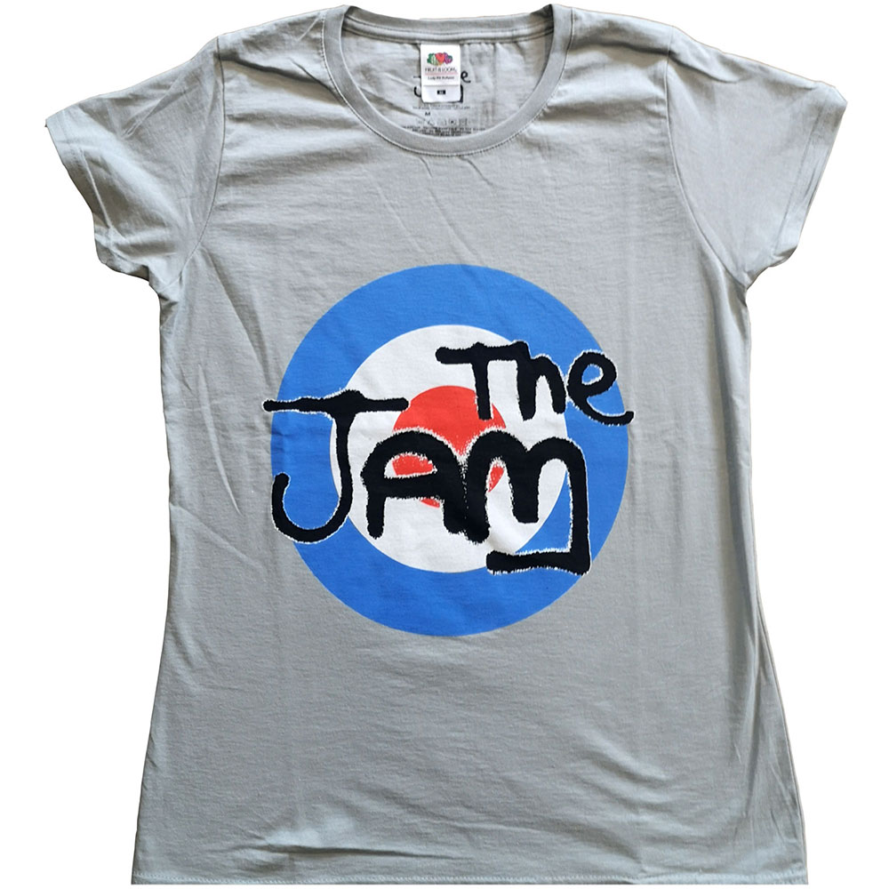 Tričko The Jam - Spray Target Logo, Žena,Šedá,XXL