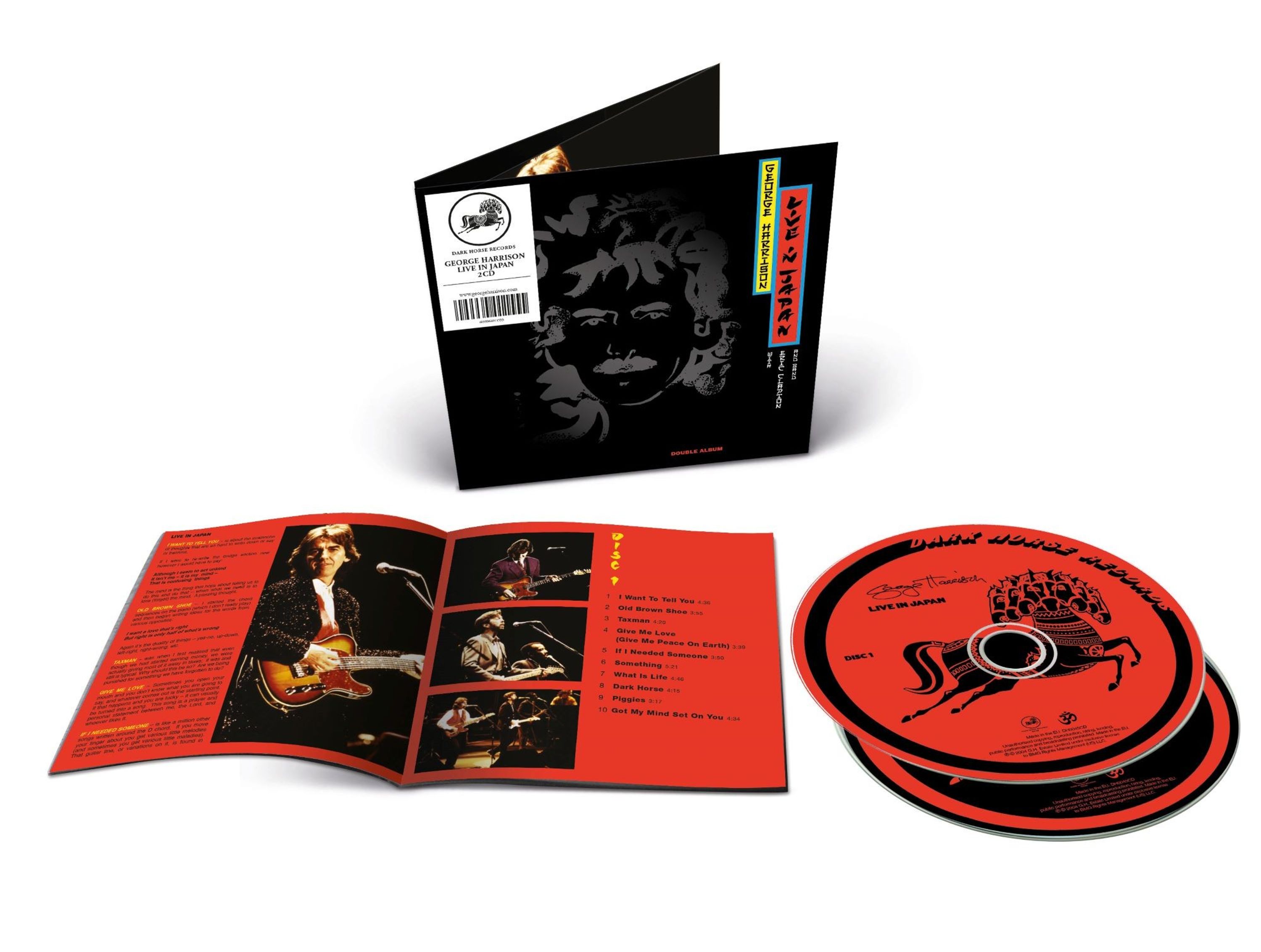 CD George Harrison - LIVE IN JAPAN