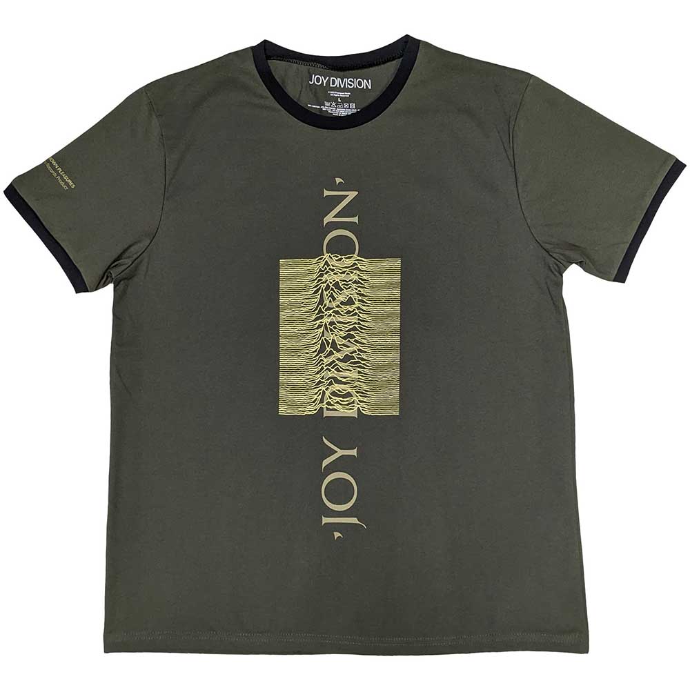 Tričko Joy Division - Blended Pulse, Unisex,Zelená,XXL