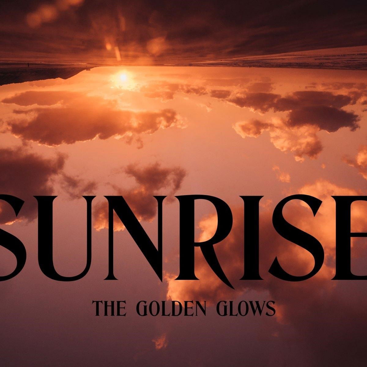 CD The Golden Glows - SUNRISE