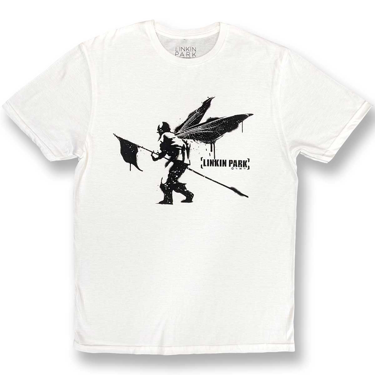 Tričko Linkin Park - Street Soldier, Unisex,Biela,XXL