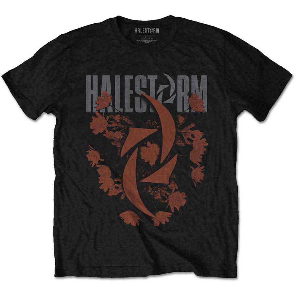 Tričko Halestorm - Bouquet, Unisex,Čierna,XXL