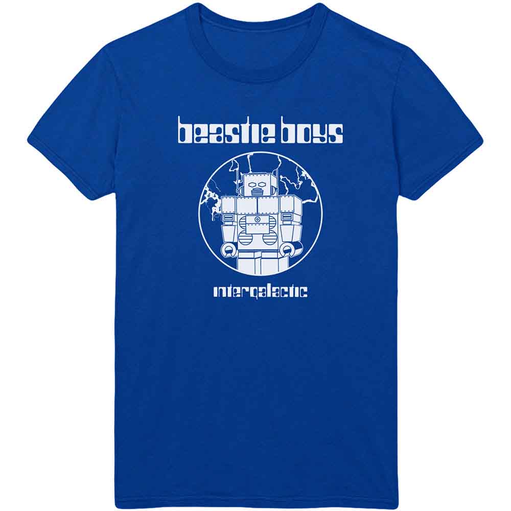 Tričko Beastie Boys - Intergalactic, Unisex,Modrá,XXL
