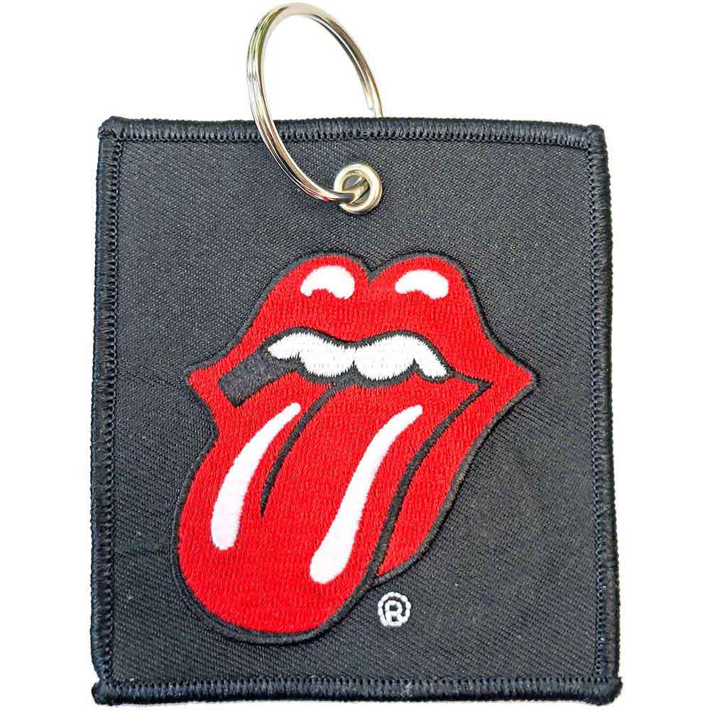 Kľúčenka The Rolling Stones - Classic Tongue, Čierna,Univerzálna