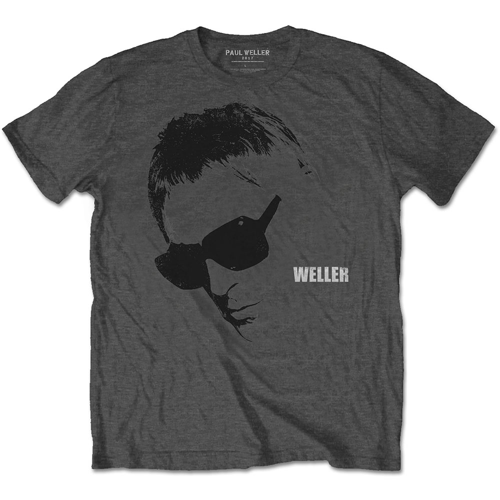 Tričko Paul Weller - Glasses Picture, Unisex,Šedá,XXL