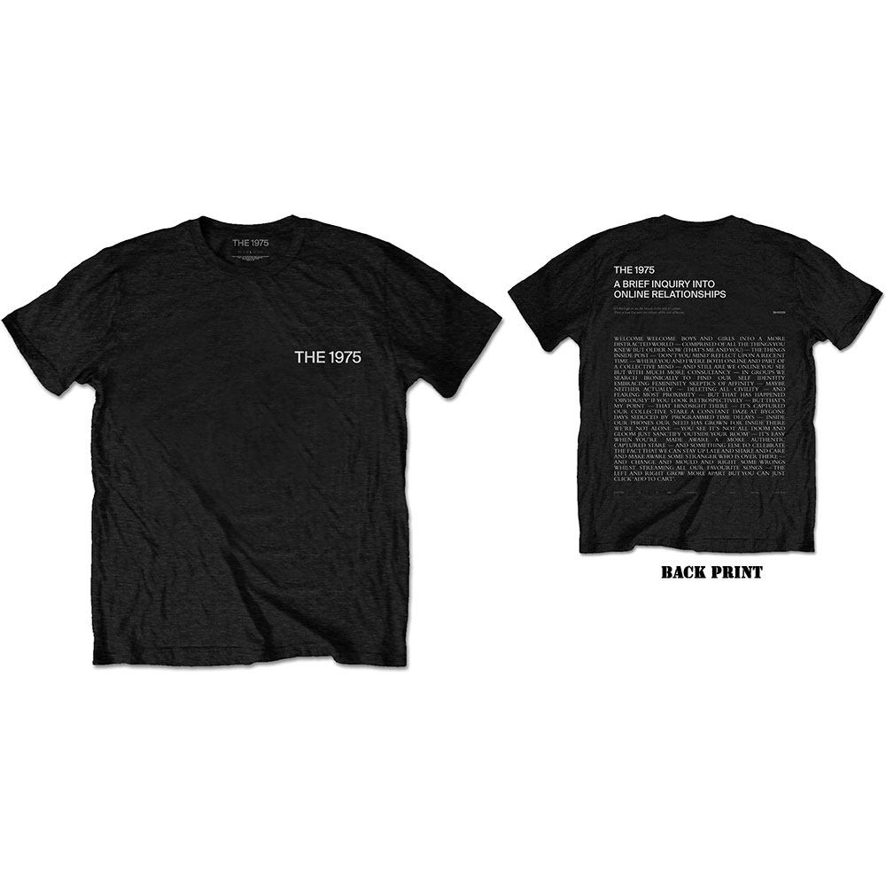 Tričko The 1975 - ABIIOR Wecome Welcome Version 2., Unisex,Čierna,XXL