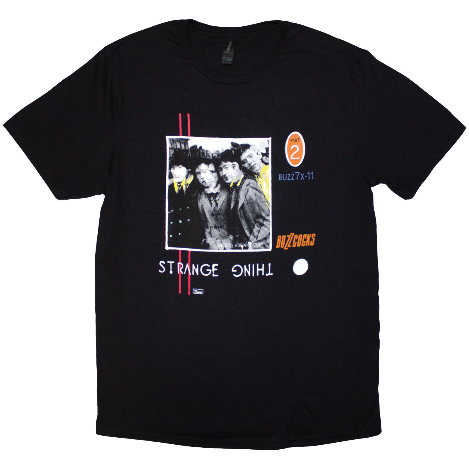 Tričko Buzzcocks - Strange Thing, Unisex,Čierna,XXL