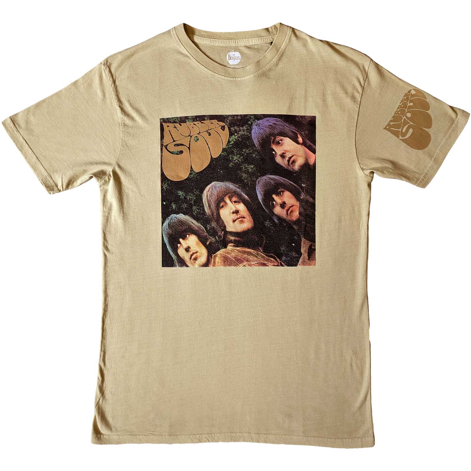 Tričko The Beatles - Rubber Soul US, Unisex,Natural,XXL