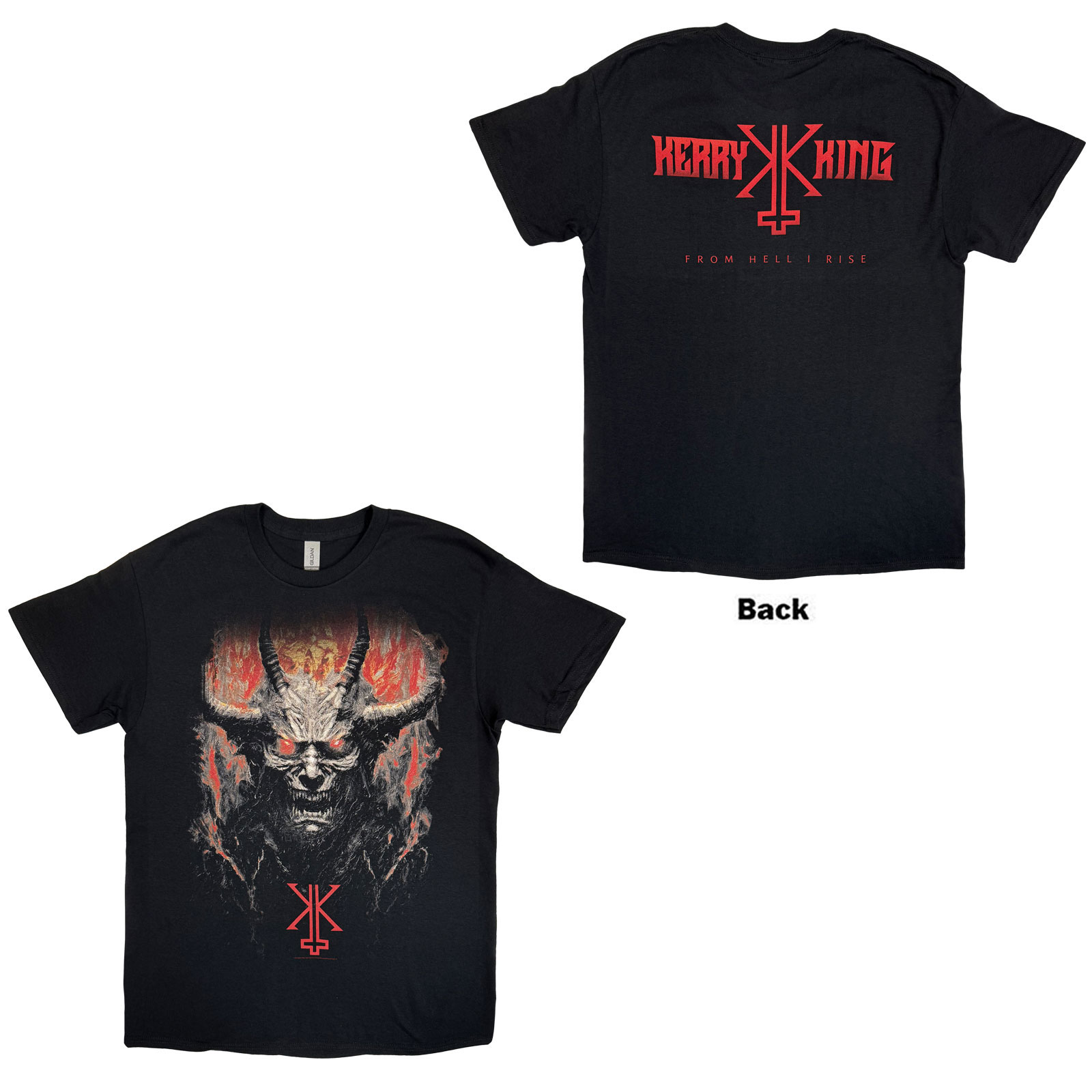 Tričko Kerry King - From Hell I Rise F&B, Unisex,Čierna,XXL