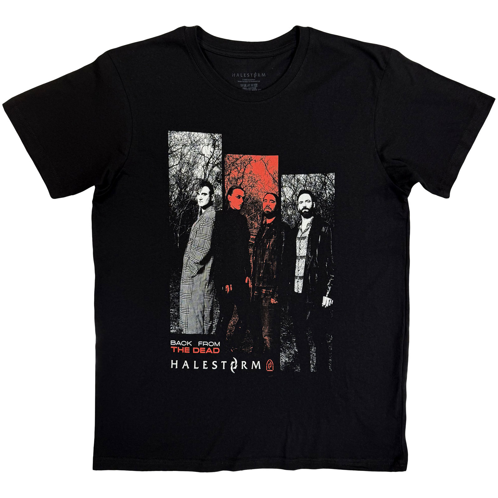 Tričko Halestorm - Back From The Dead, Unisex,Čierna,XXL
