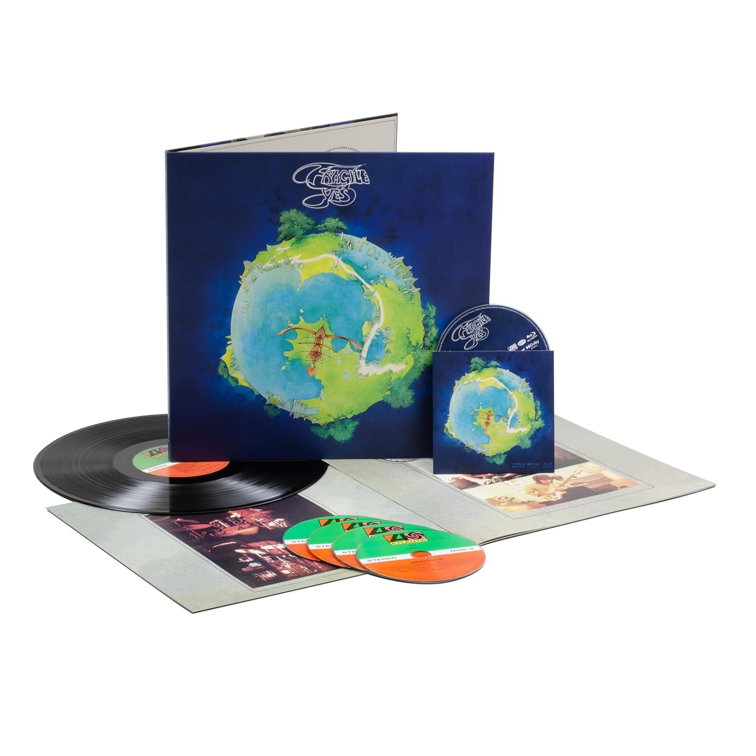 Vinyl Yes -  FRAGILE (1LP, 4CD, 1BR BOX)