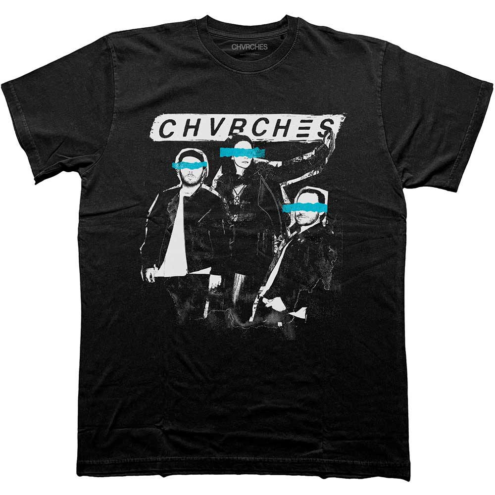 Tričko Chvrches - Cut Photo, Unisex,Čierna,XXL