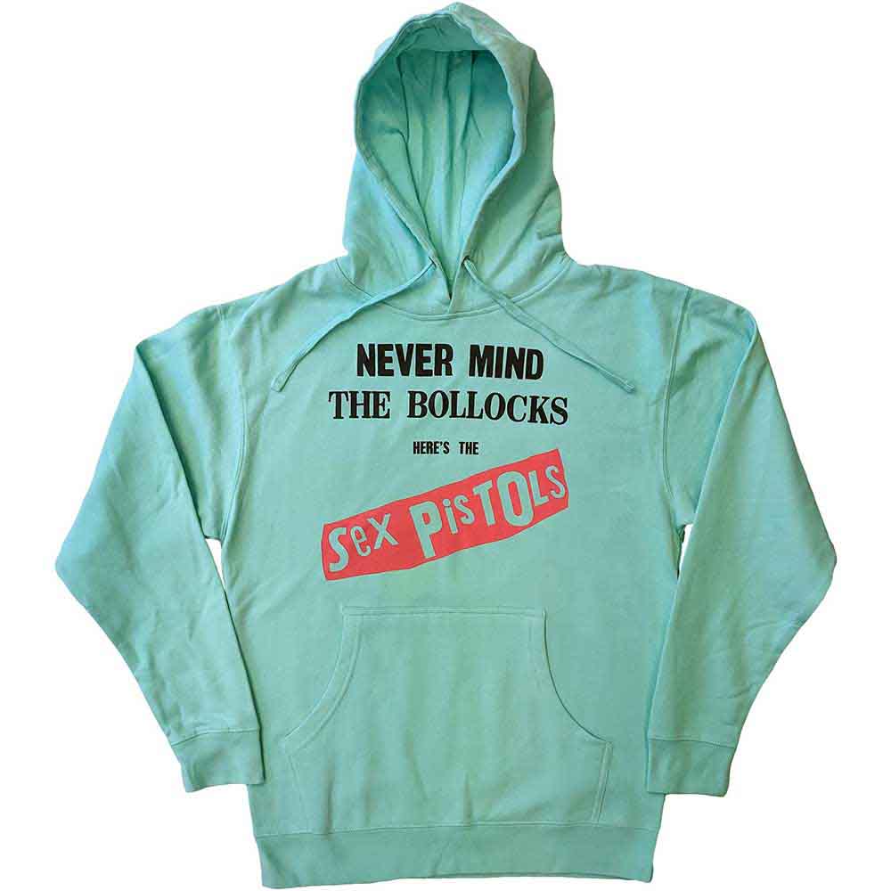 Mikina Sex Pistols - Never Mind The Bollocks Original Album, Unisex,Zelená,S