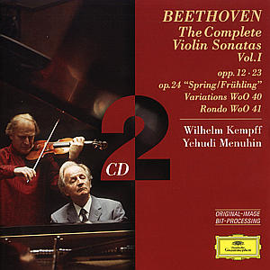 CD Yehudi Menuhin and Wilhelm Kempff - SONATY PRO HOUSLE A KL/ 1