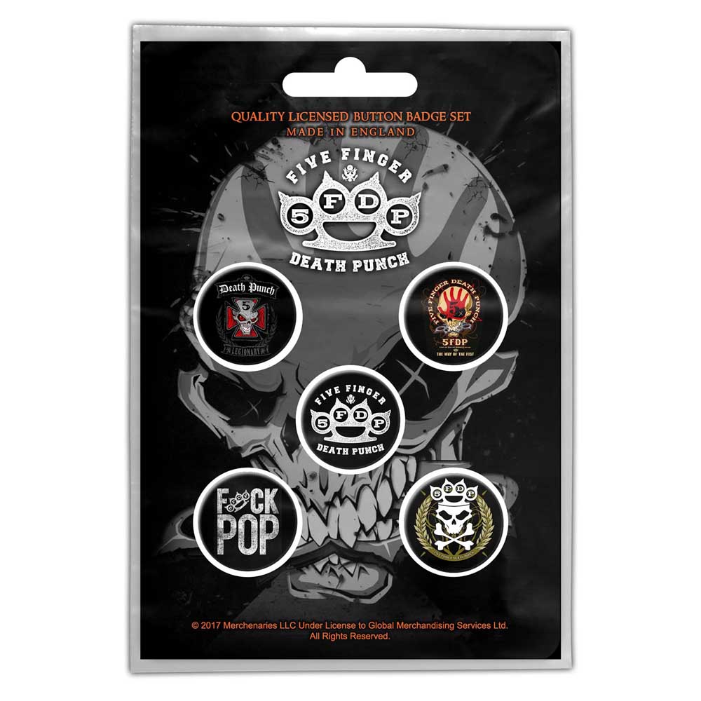 Odznak Five Finger Death Punch - Logos