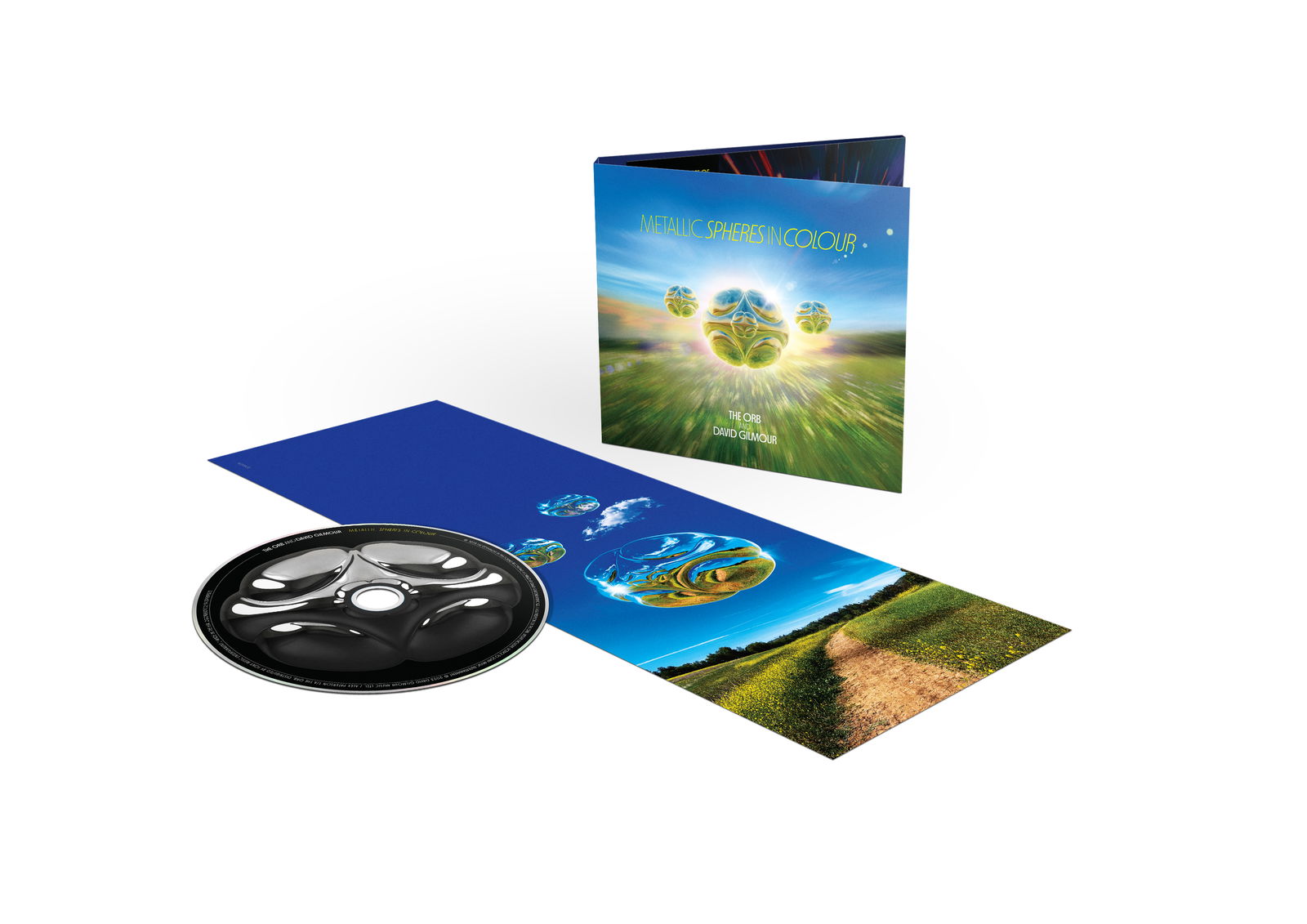 CD The Orb and David Gilmour - Metallic Spheres In Colour