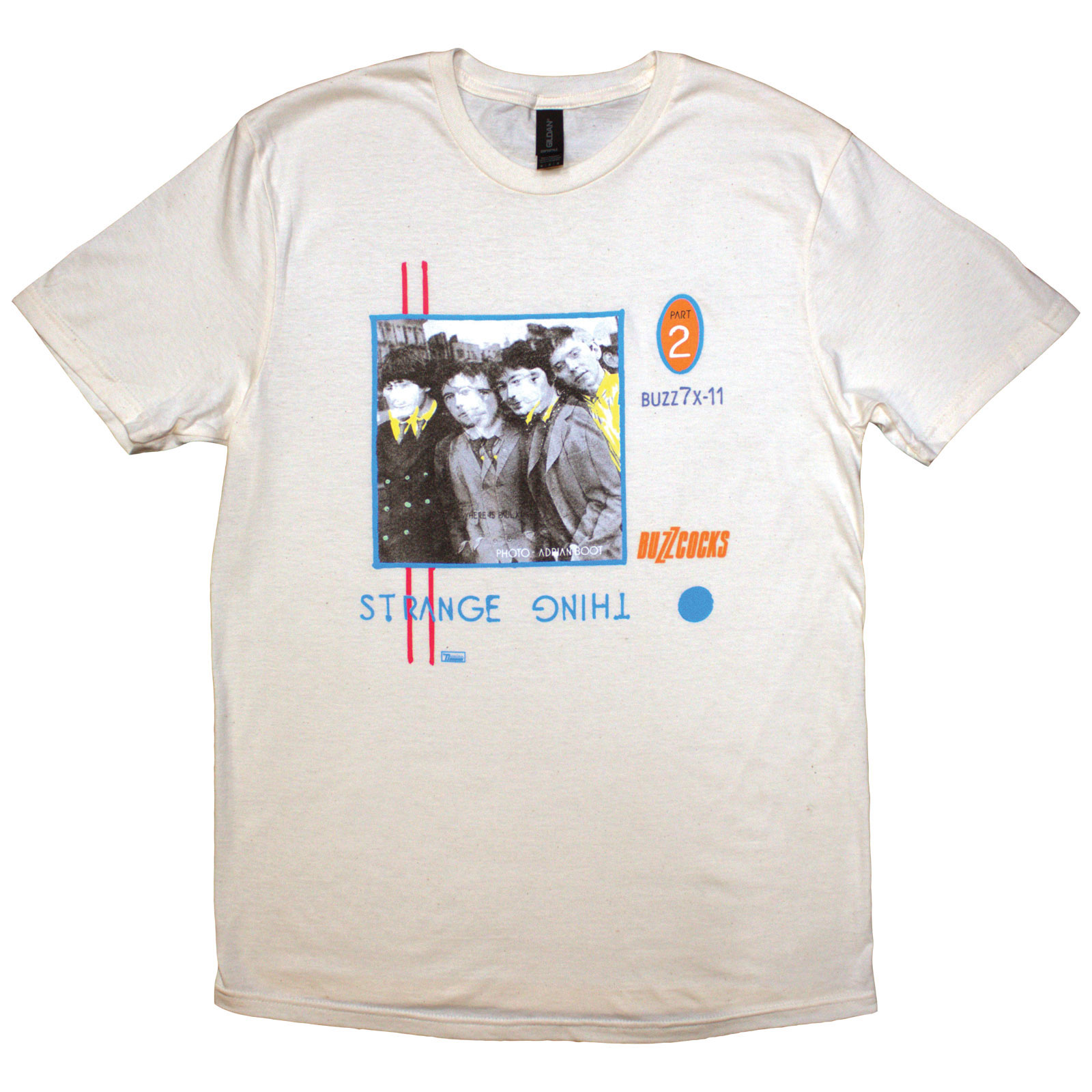 Tričko Buzzcocks - Strange Thing, Unisex,Natural,M