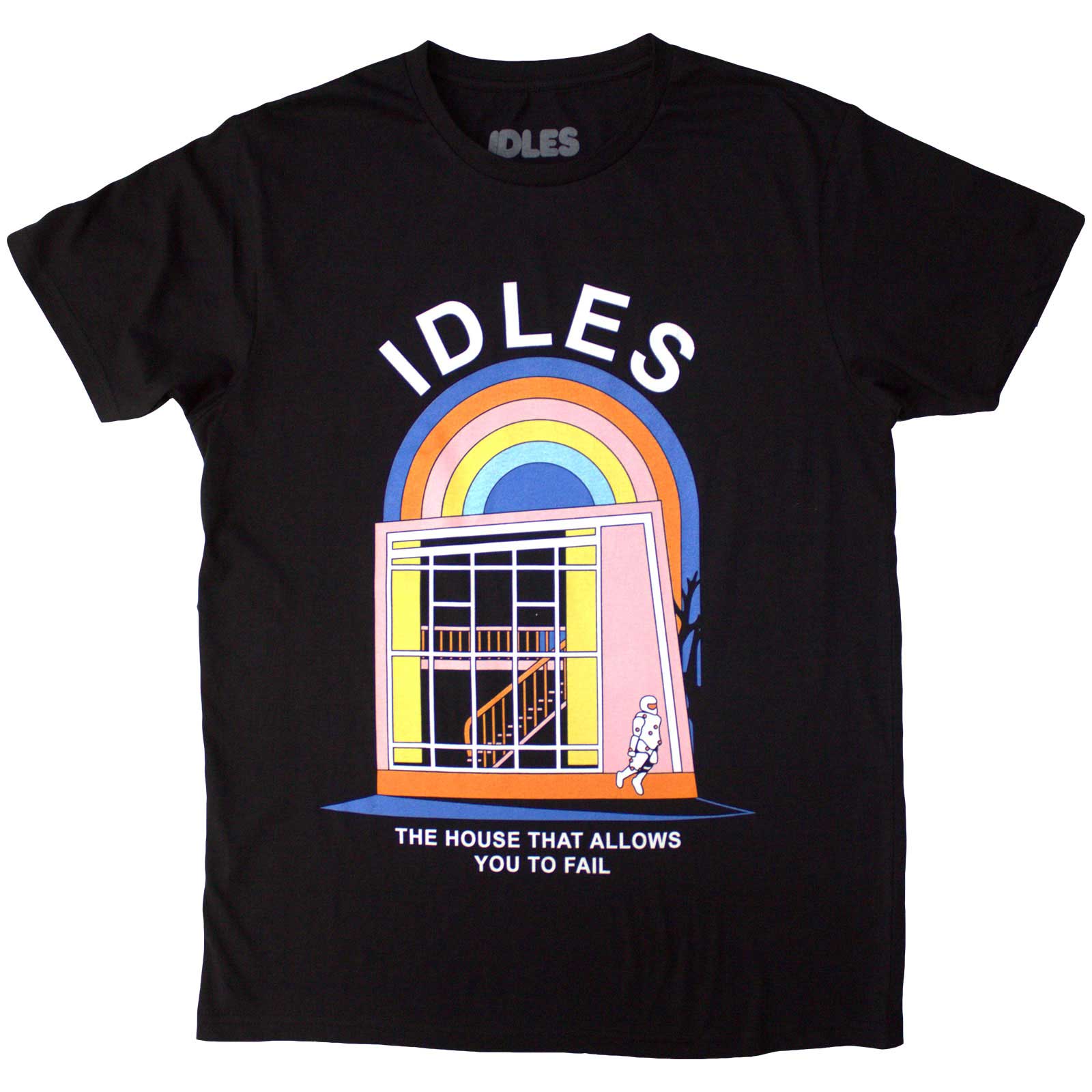 Tričko IDLES - The House, Unisex,Čierna,XXL