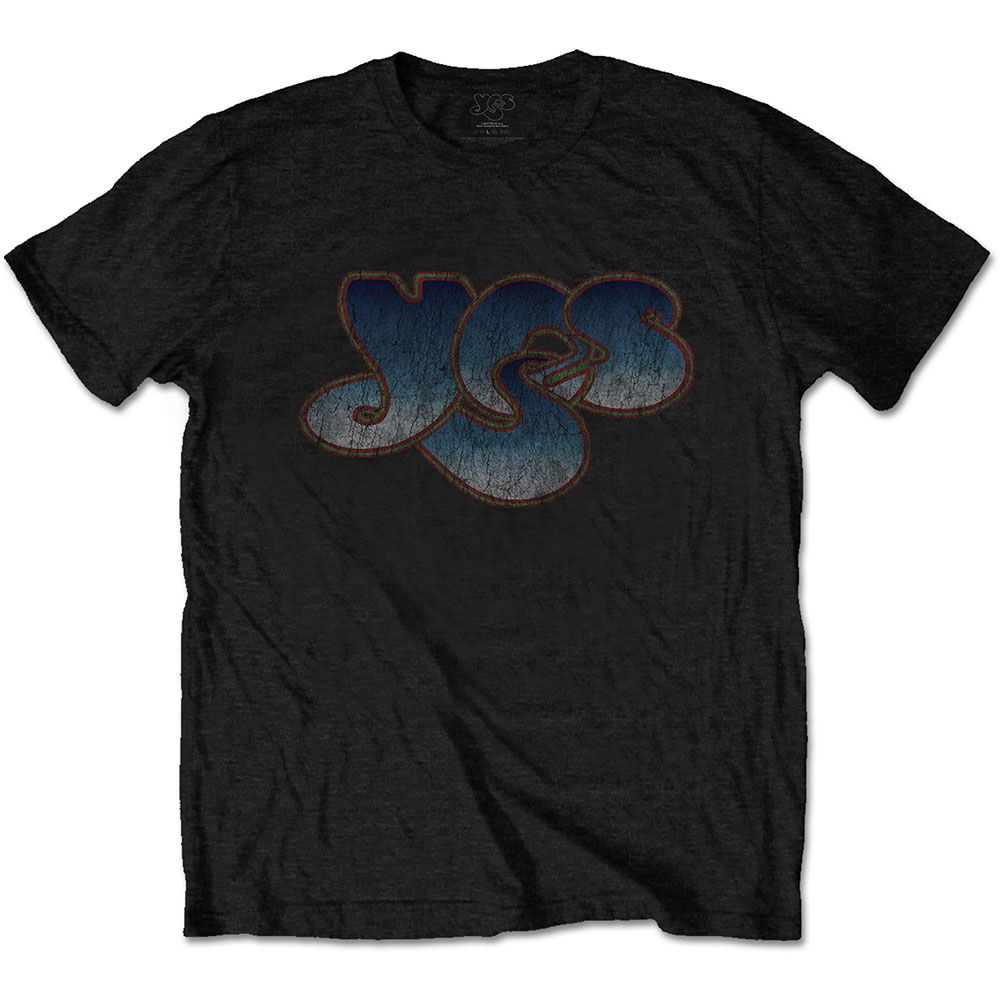 Tričko Yes - Vintage Logo, Unisex,Čierna,XXL