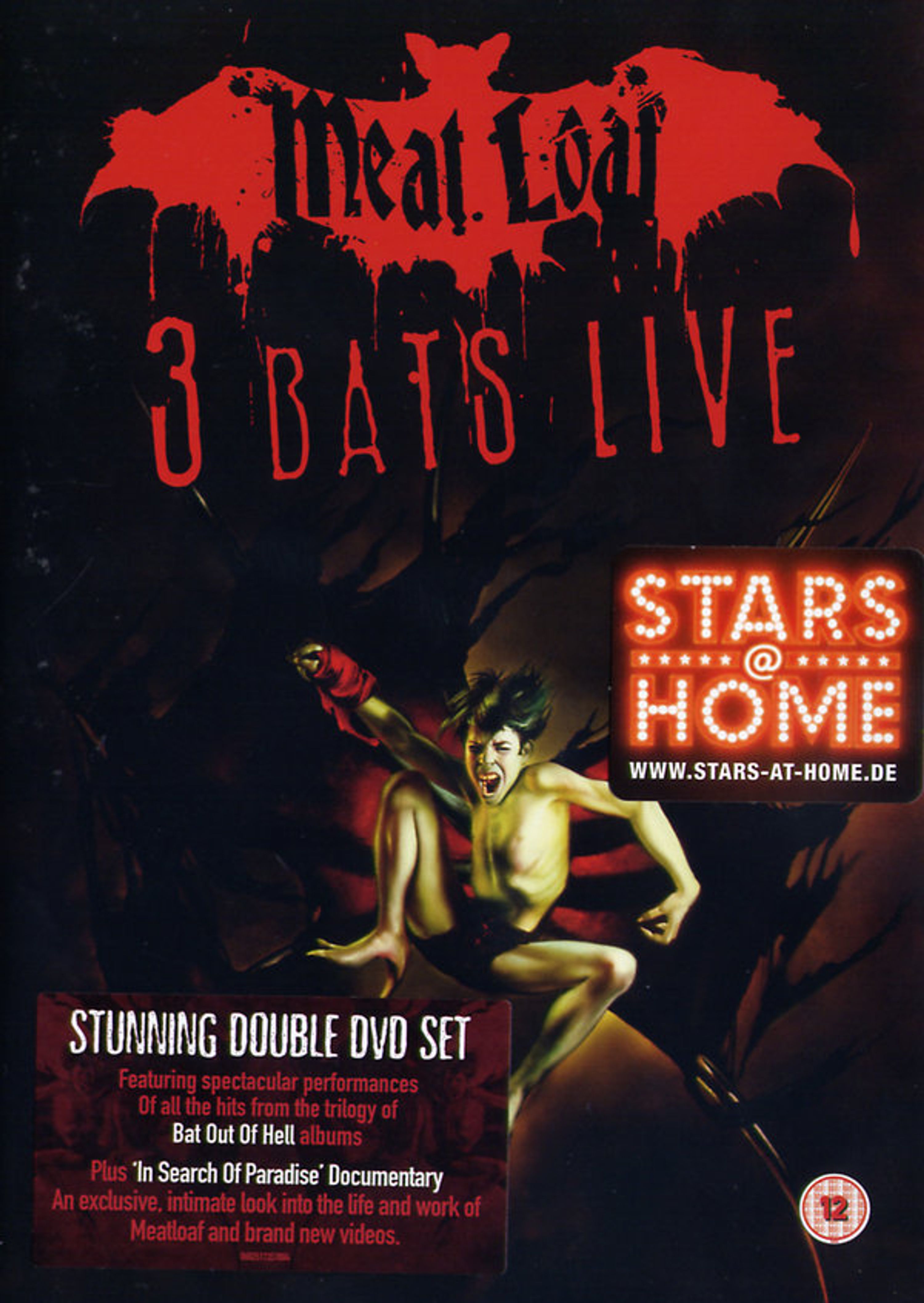 DVD Meat Loaf - 3 BATS LIVE