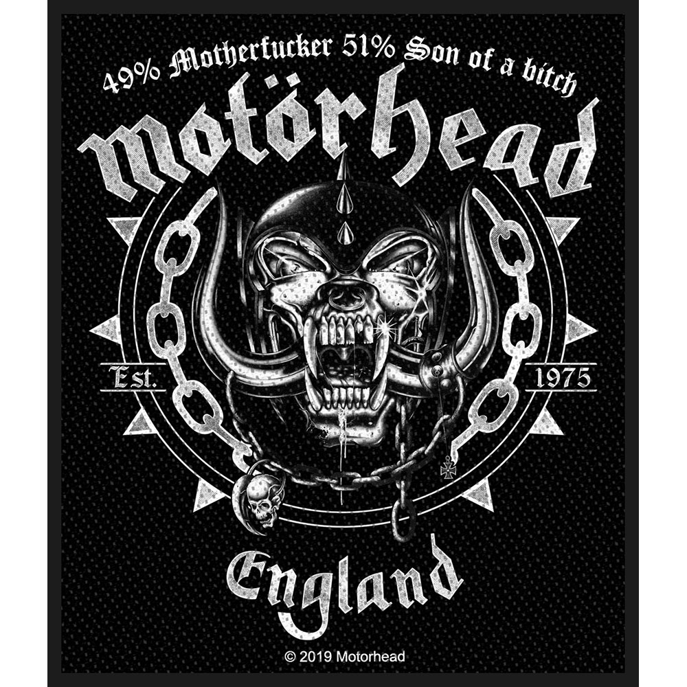 Nažehlovačka Motörhead - Ball & Chain