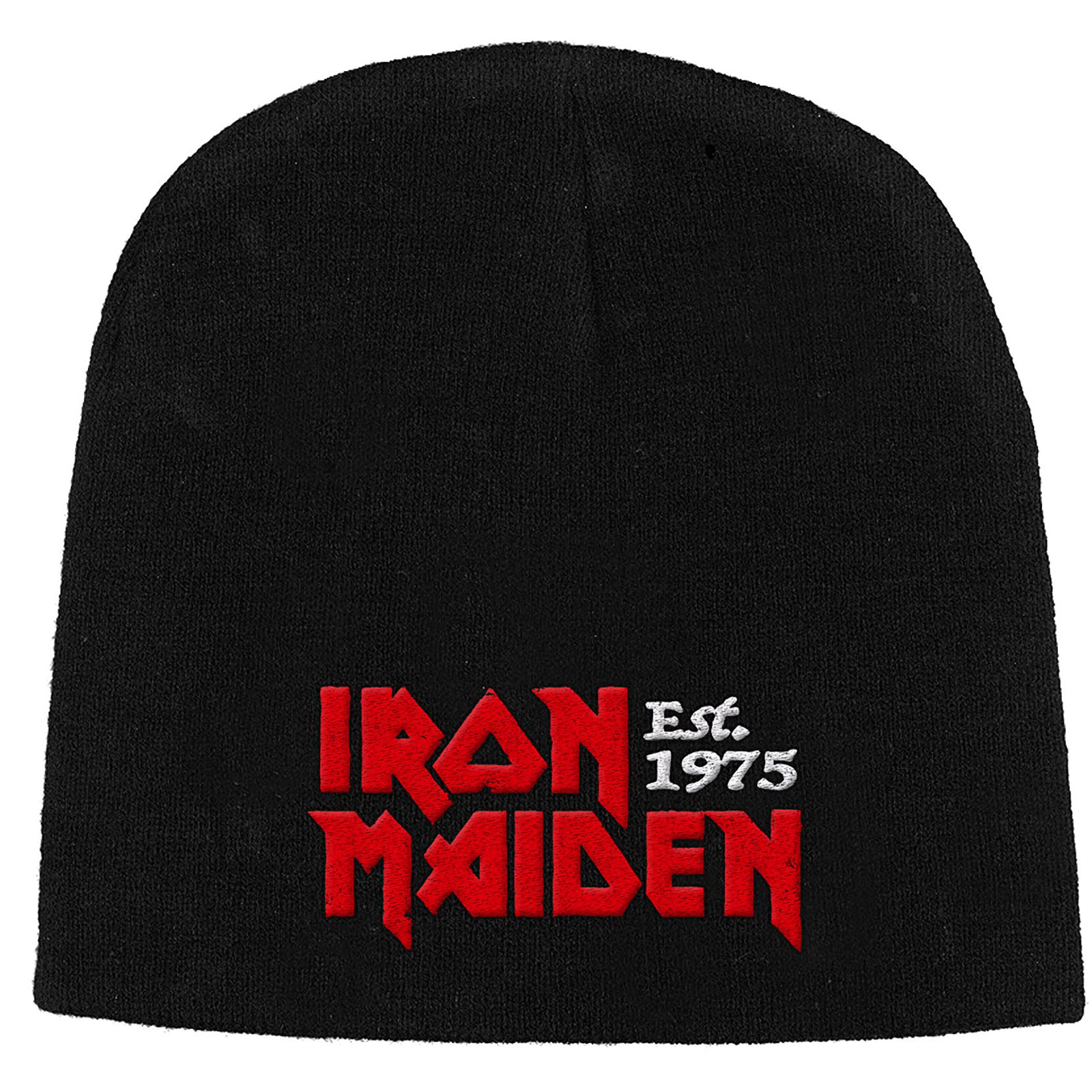 Čapica Iron Maiden - Est 1975, Unisex,Čierna,Univerzálna