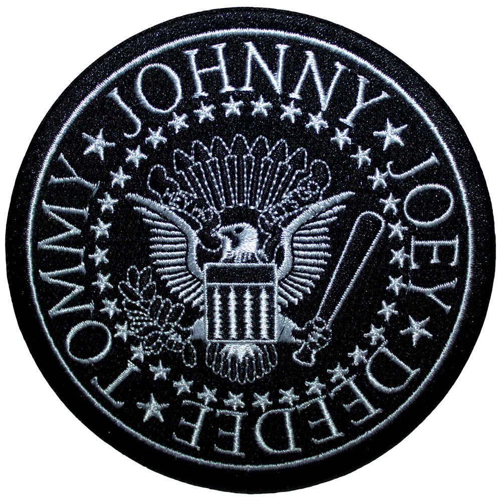 Nažehlovačka Ramones - Presidential Seal Black
