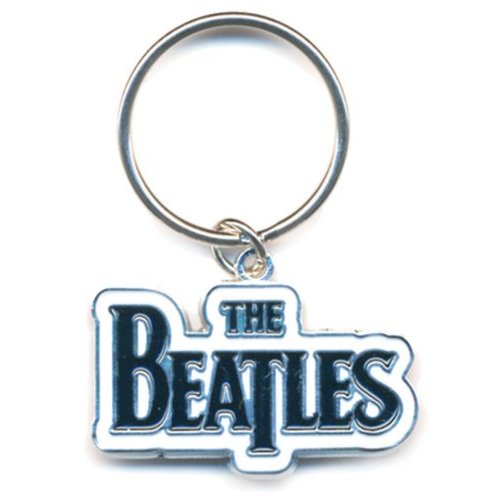 Kľúčenka The Beatles - Drop T Logo (Black)