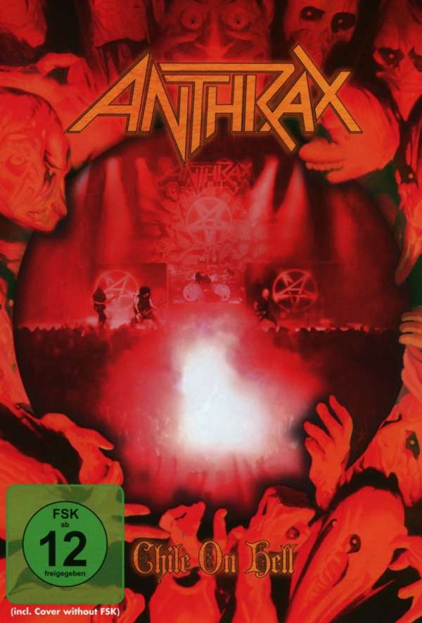 DVD Anthrax - CHILE ON HELL