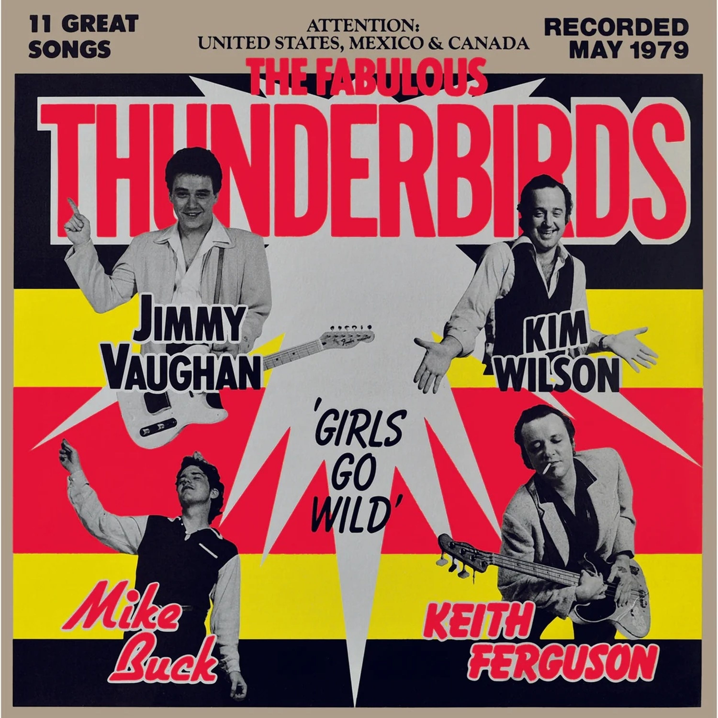 Vinyl The Fabulous Thunderbirds - GIRLS GO WILD