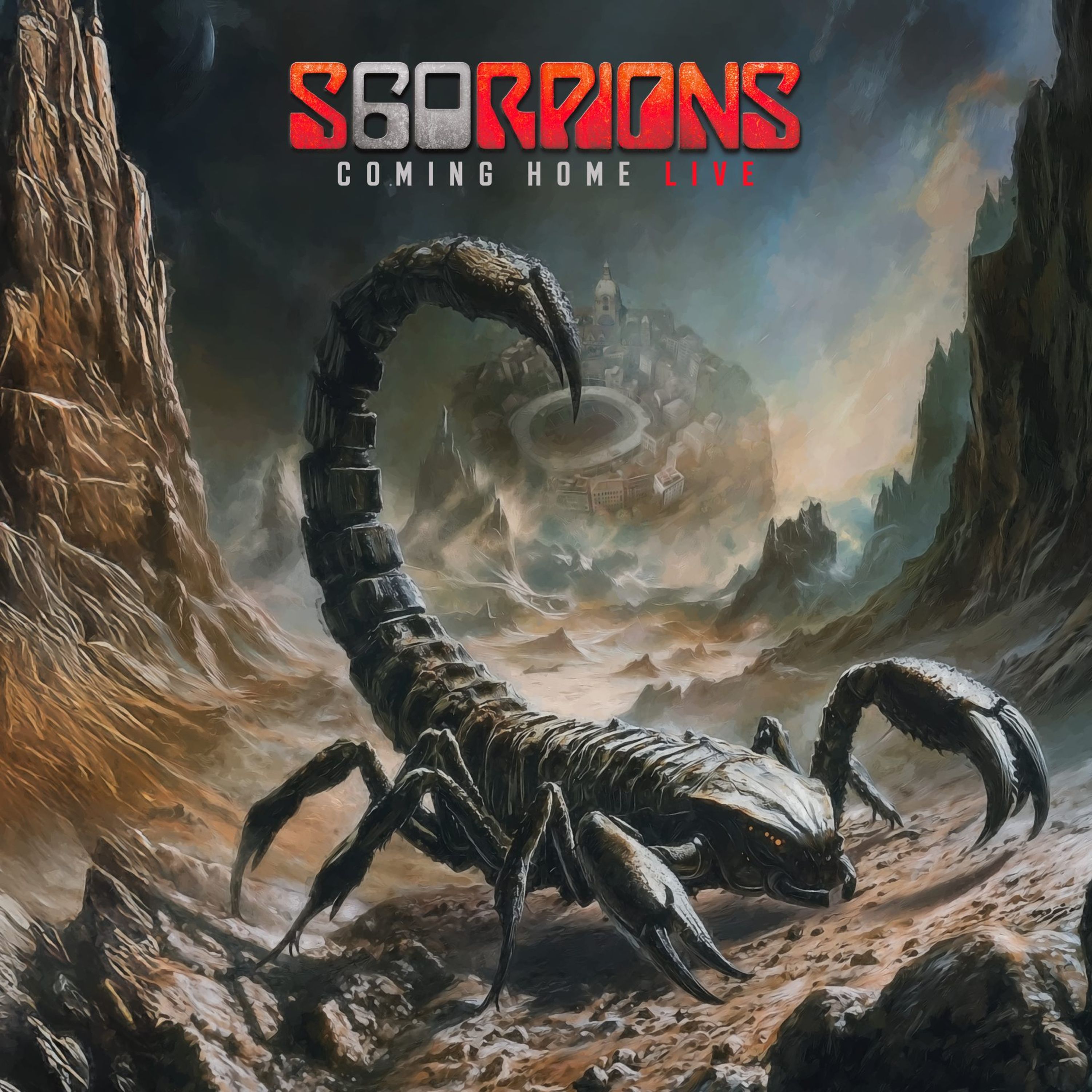 CD Scorpions - COMING HOME LIVE