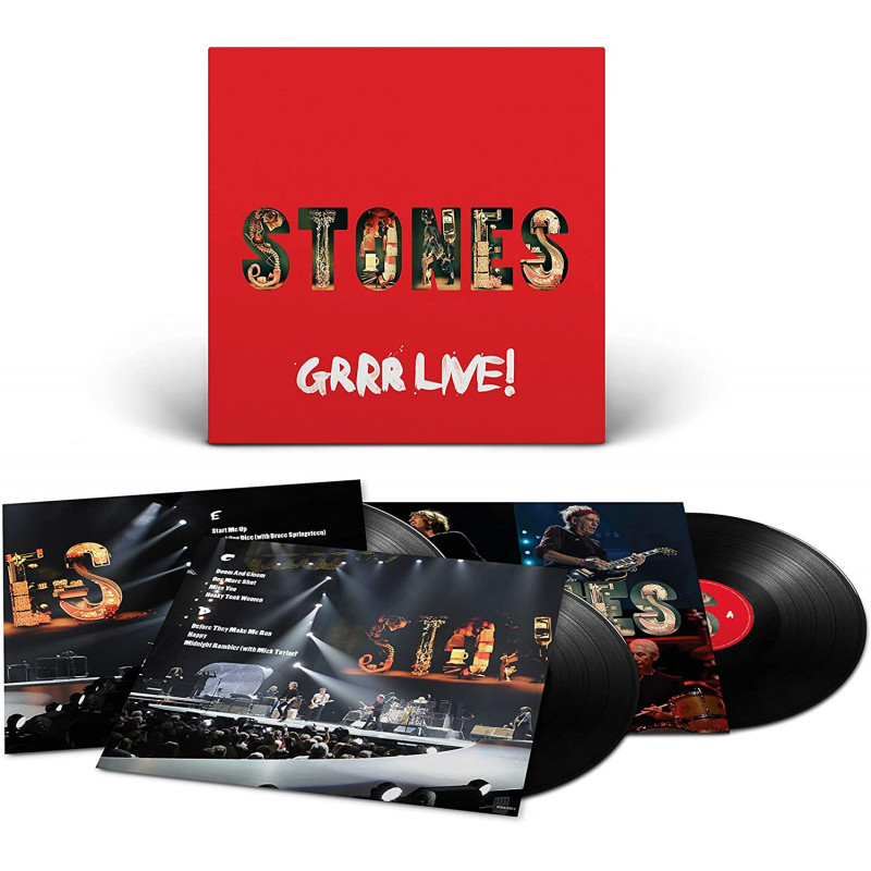 Vinyl The Rolling Stones - Grrr Live!