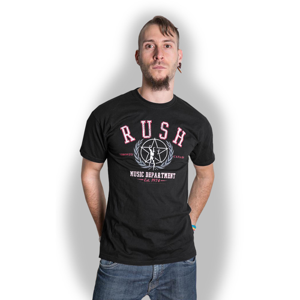Tričko Rush - Department, Unisex,Čierna,S