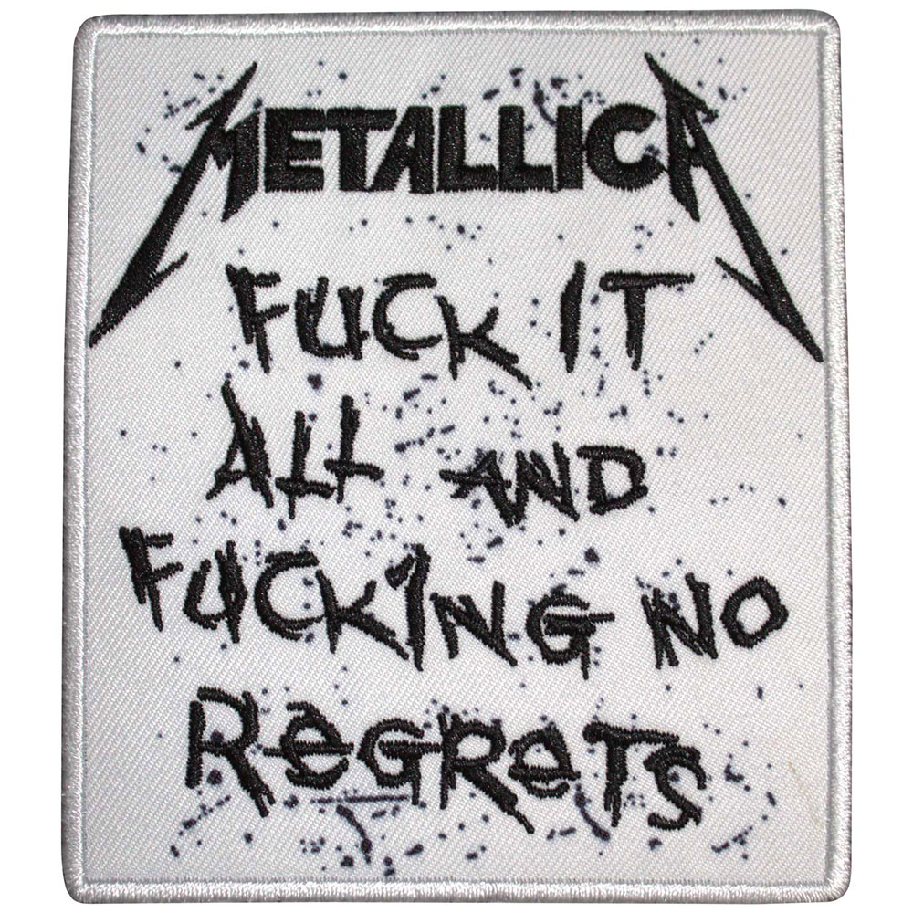Nažehlovačka Metallica - No Regrets